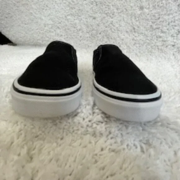 Black Slip on Vans size 8 - Picture 2 of 8